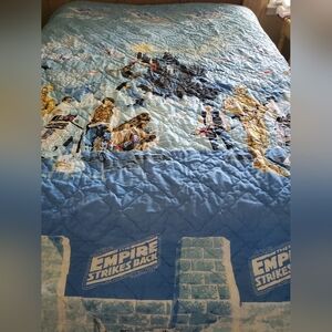Vintage  starwars  empire  strikesback quilt
